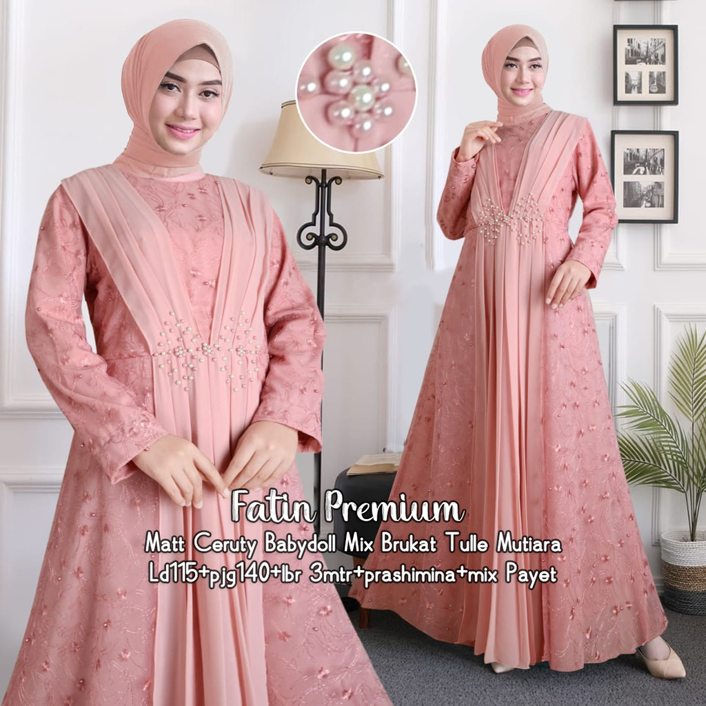 READY FATIN PREMIUM MAXY+ pashmina
