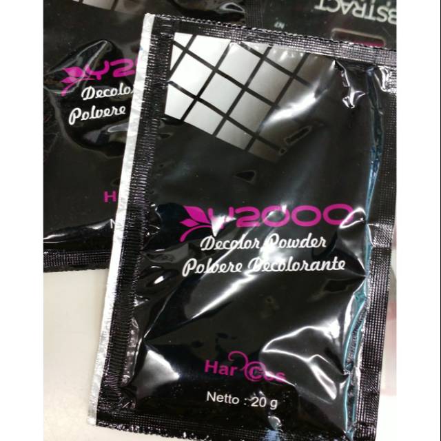 Y2000 Decolor Powder (Bleaching Rambut) 20gr