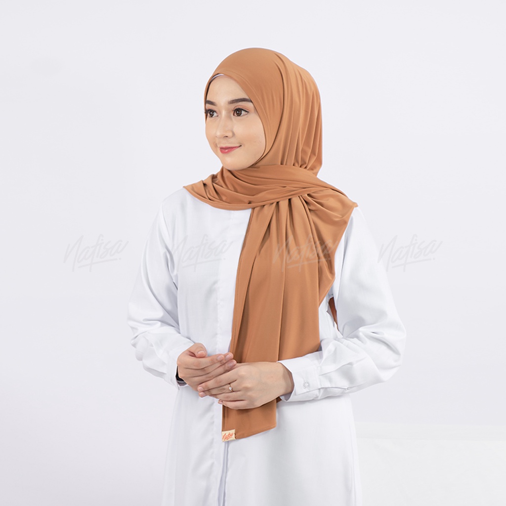 Pasmina Zafia - Jilbab Pahmina Instan Simple Premium - Hijab Remaja Ultracrif