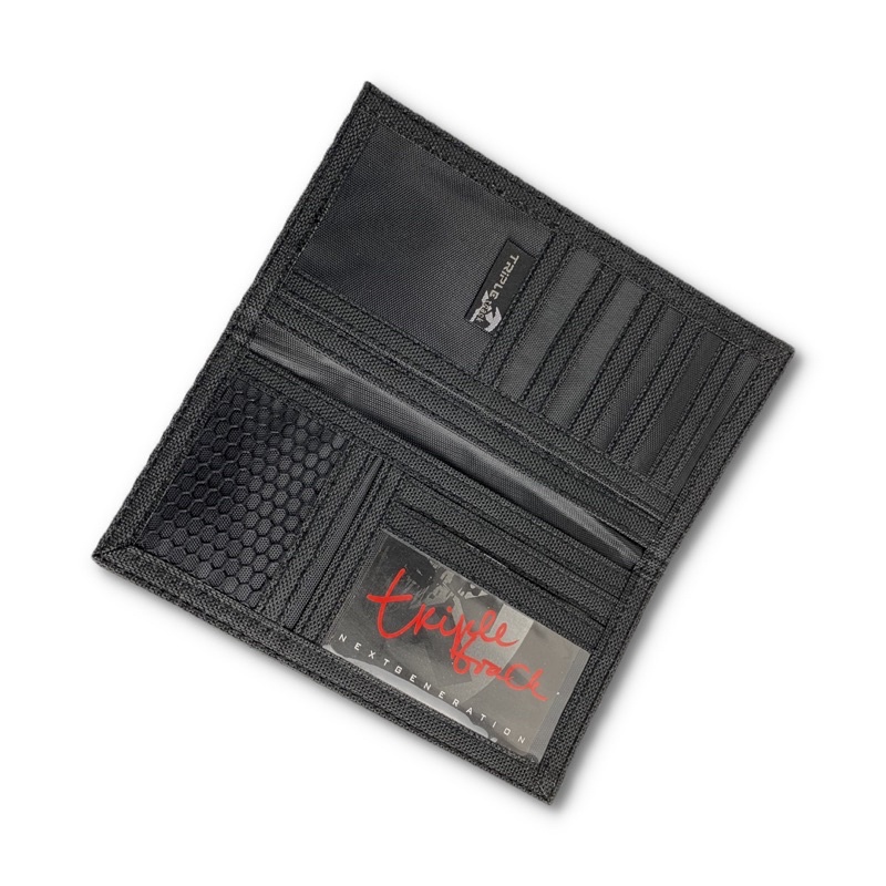 DOMPET PRIA PANJANG LIPAT 2 KANVAS TRIPLE TRACK DOMPET PRIA PANJANG MURAH DOMPET PRIA KAIN BORDIR DOMPET COWOK PANJANG DOMPET COWOK MURAH DOMPET LIPAT CASUAL DOMPET COWOK MURAH