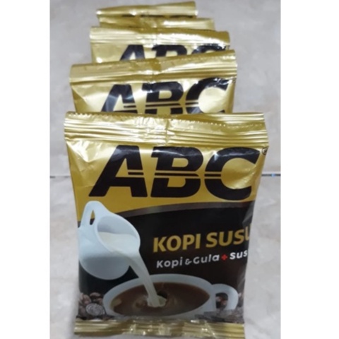 

Kopi ABC susu 10 sachet