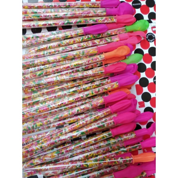 

seres+ balon jari mantul berhadiah uang 6 ribu isi.30.pcs