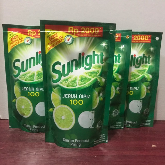 Sunlight cuci piring jeruk nipis eceran 2000 , harga grosir