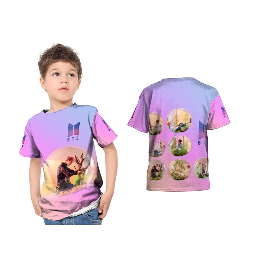 Kaos Tshirt Anak Fullprint BTS Answer - Jungkook