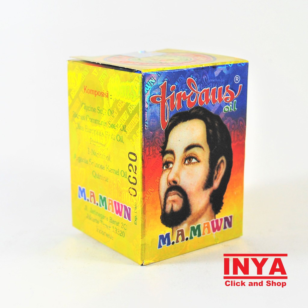 FIRDAUS OIL M.A.MAWN - Krim Penumbuh Kumis dan Jenggot