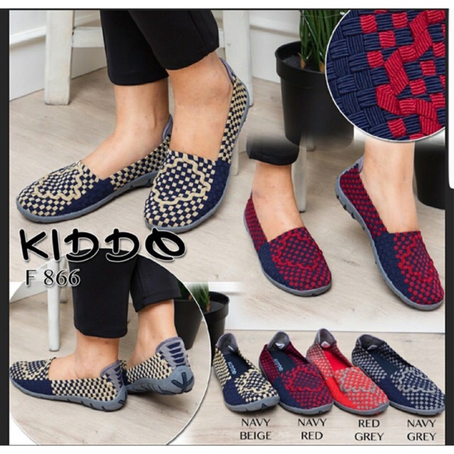 Sepatu rajut anyaman kiddo flat new 866 Sale | Shopee