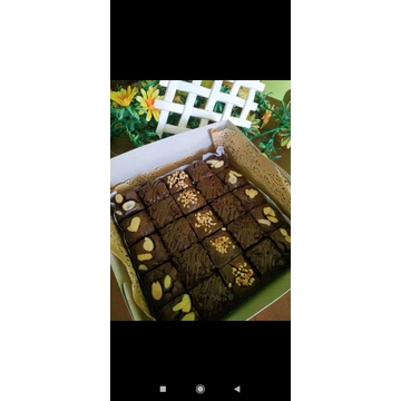 

Brownies fudgy shiny