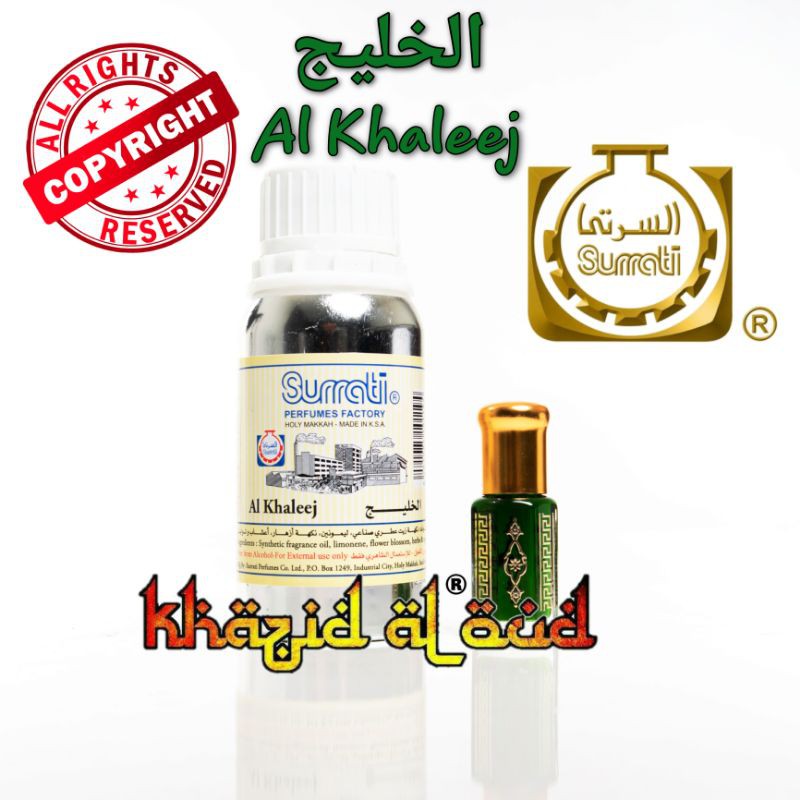 Khazid Al Oud - Al Khaleej Surrati Parfum Import Arab Non Alkohol