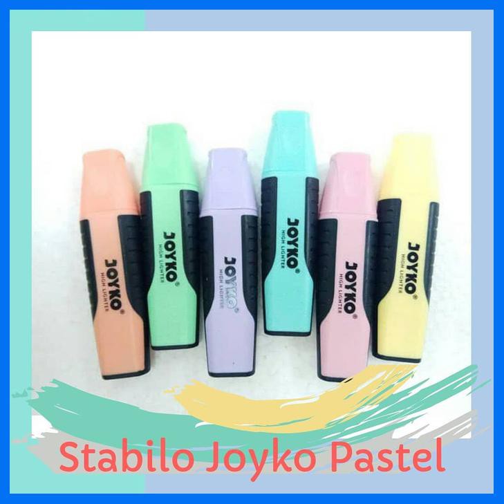 

HIGHLIGHTER / STABILO JOYKO WARNA PASTEL HL 6-11