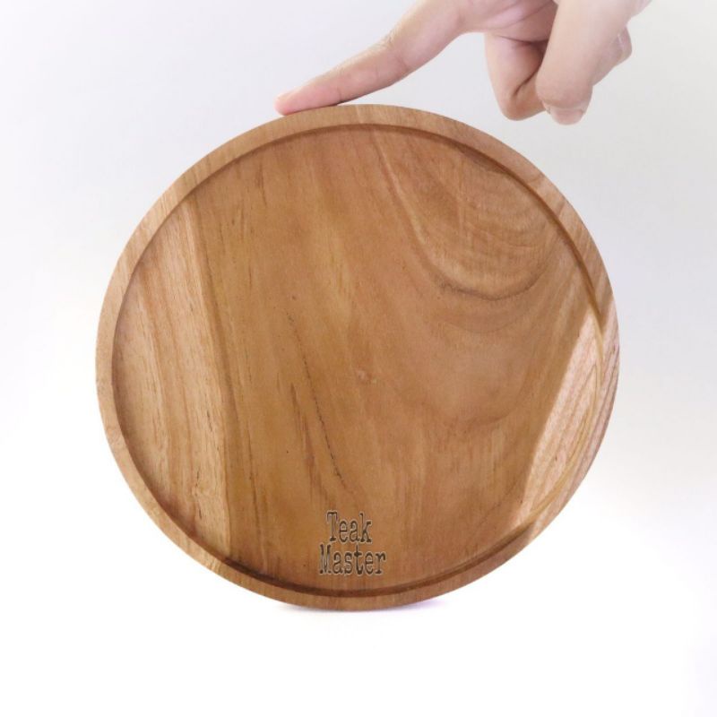 coaster kayu,talam kayu,coaster kayu motif coklat susu