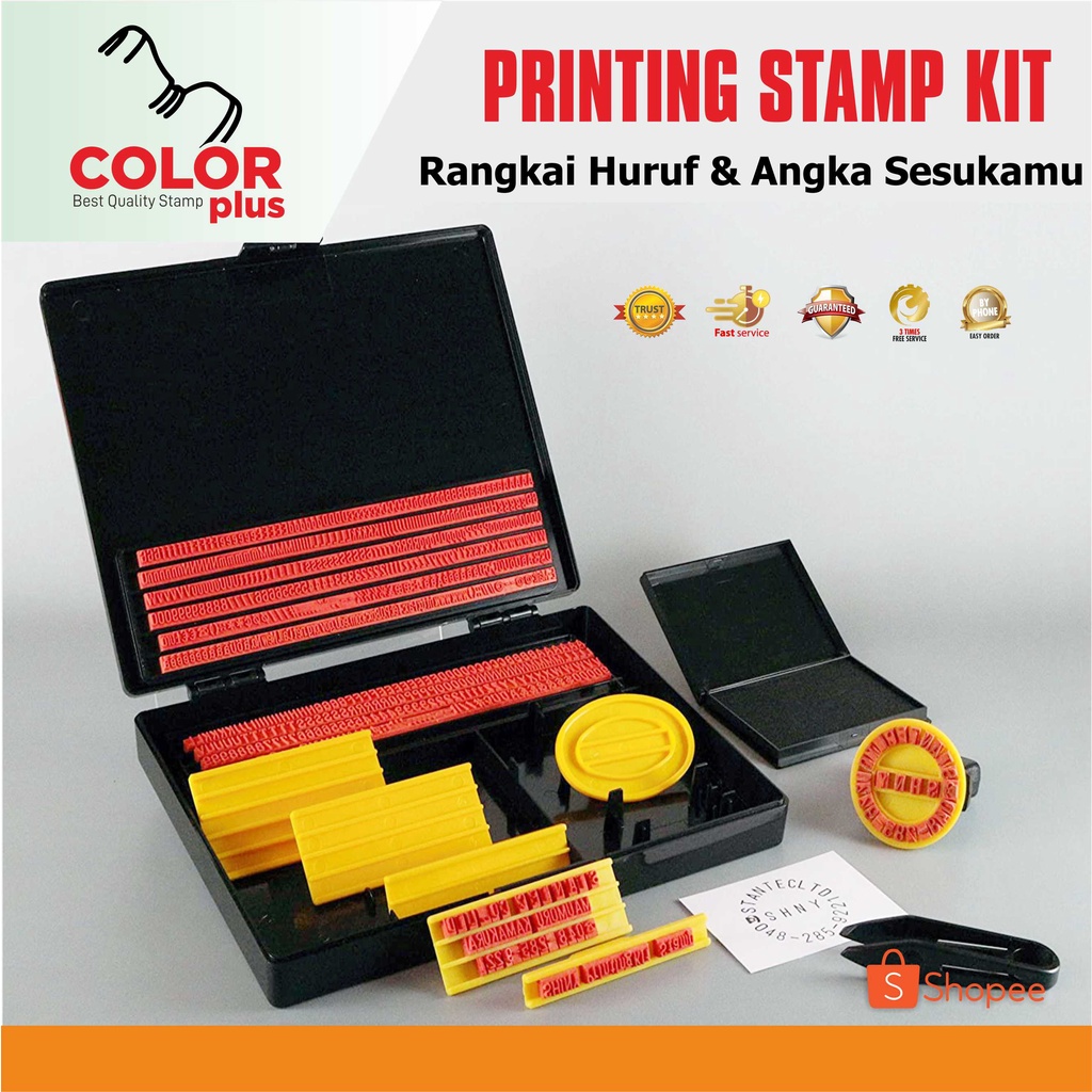 

PRINTING KIT STAMP (Rangkai Huruf & Nomor Sendiri)