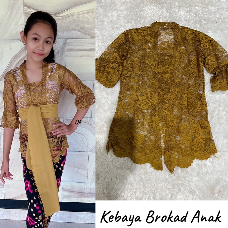 kebaya jadi brokad Anak