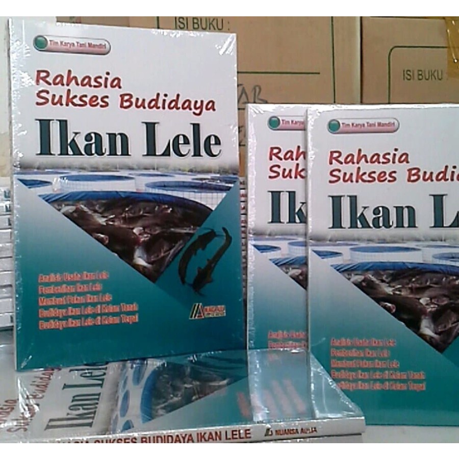 Buku Rahasia Sukses Budidaya Ikan Lele