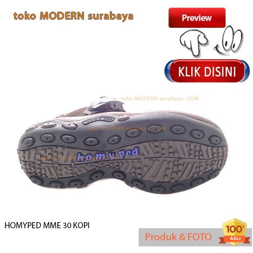 Sandal gunung pria casual slip on kulit HOMYPED MME 30