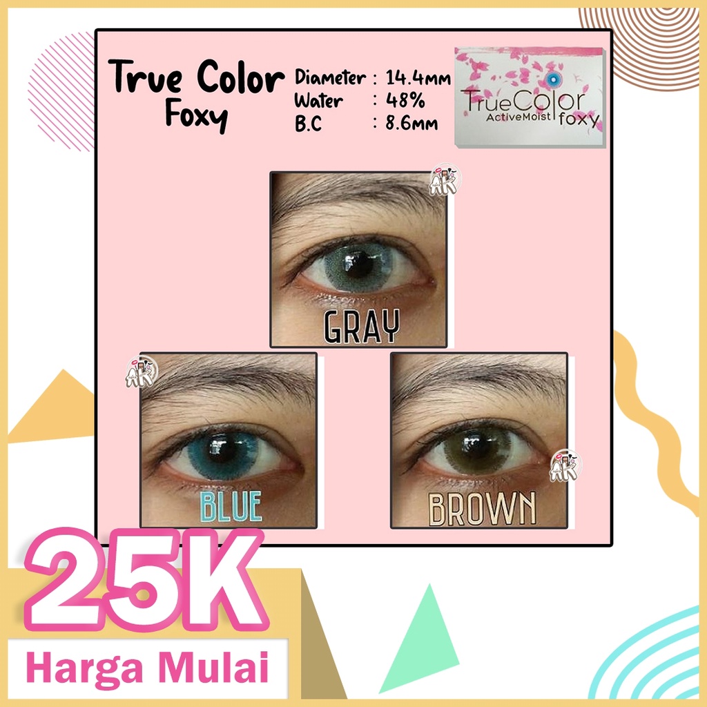 SOFTLENS TRUE COLOR FOXY 14.4MM