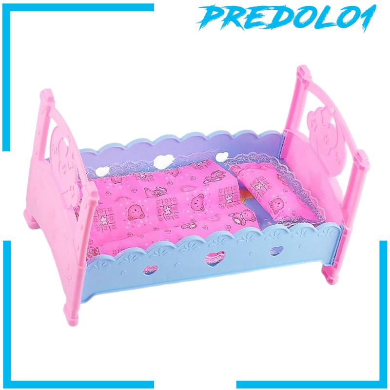 Children Playhouse Toy Bed Children Room Decor Doll Accessories for Baby