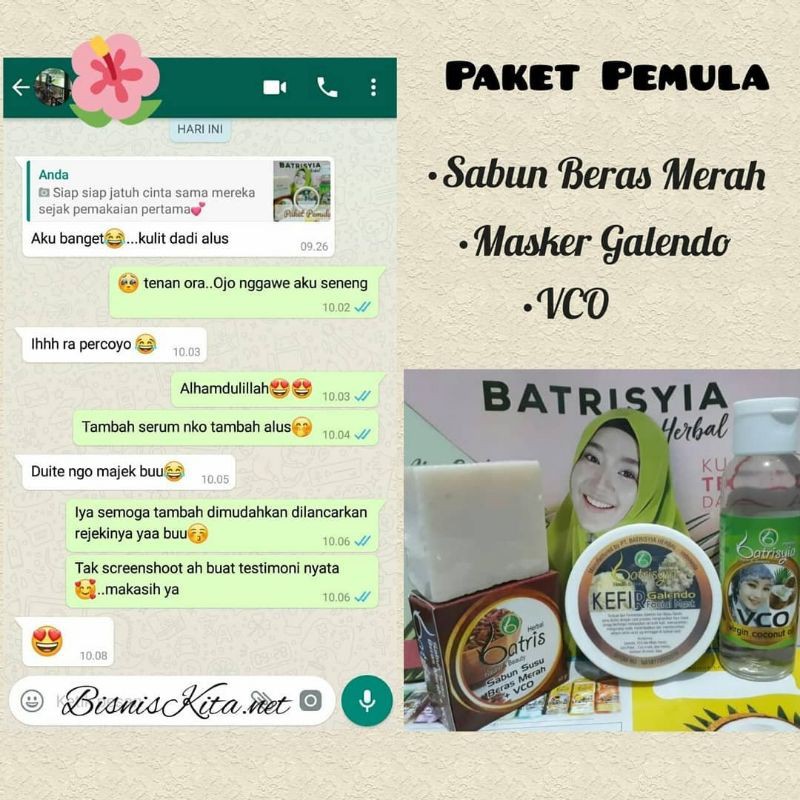 PAKET PEMULA BATRISYIA/ PAKET MOVE ON