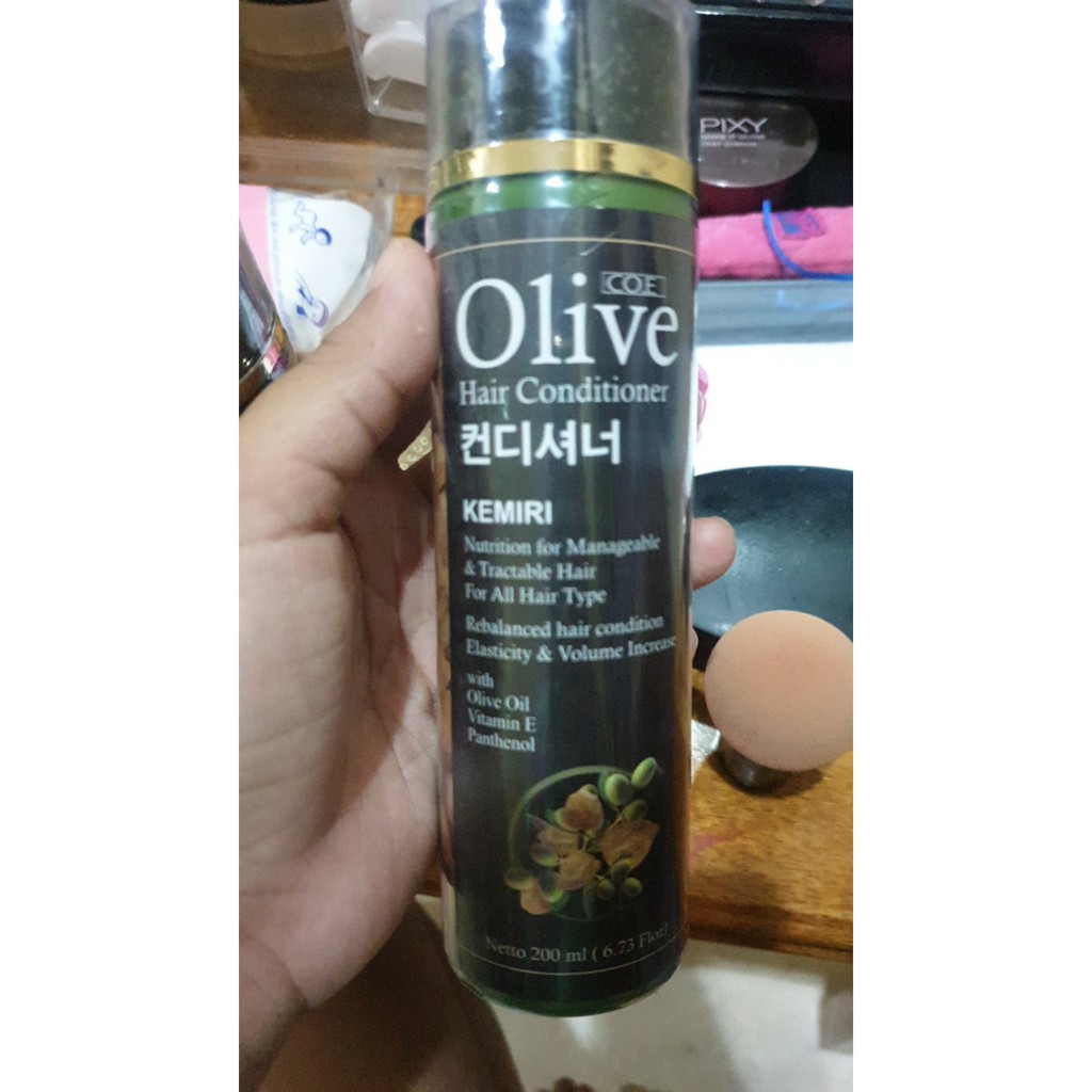 [ORI] SYB OLIVE BLACK CONDITIONER Co.E 200ml Membuat Rambut Sehat dan Berkilau Secara Alami l BPOM