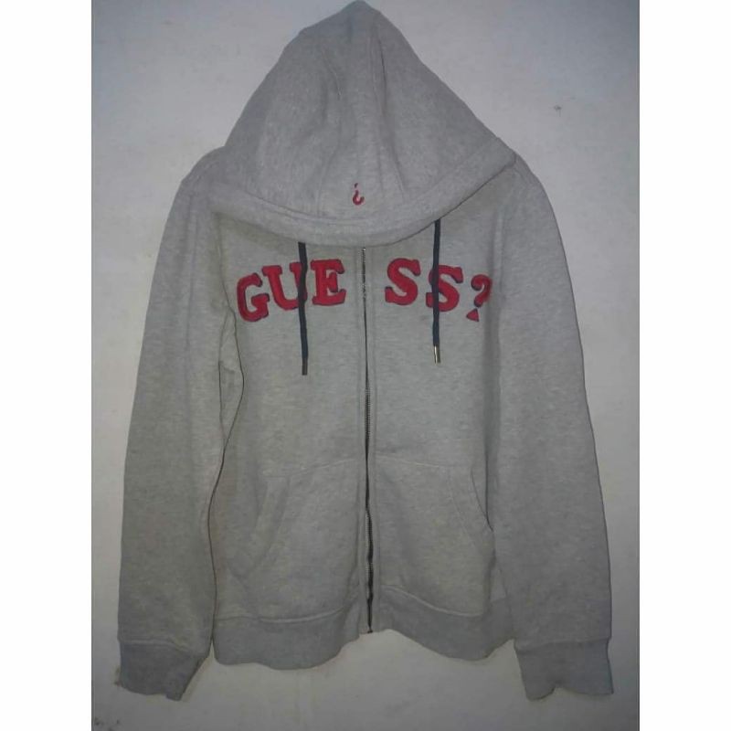 zip hoodie Guess
