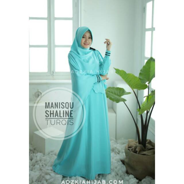 Set Gamis Shaline by Adzkia Hijab Syar'i