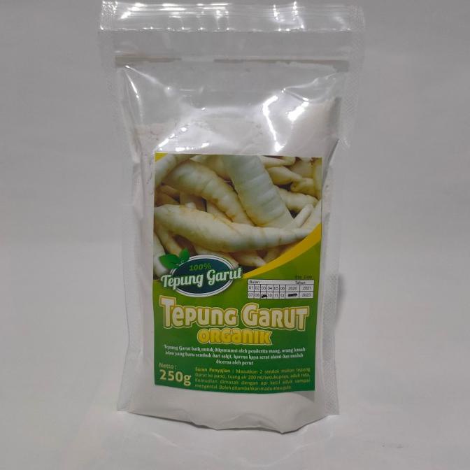 

Herbal asam lambung Tepung Pati Garut Angkrik 250gr obat magh