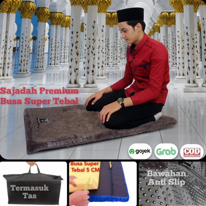 Sajadah Busa Tebal 5 Cm Sajadah bulu Tebal Alas bintik anti slip