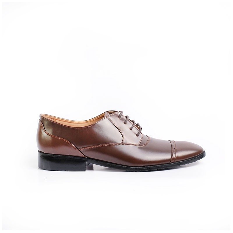 Sepatu Pantofel Pria - 7809 - WInshor - Oxby - Brown