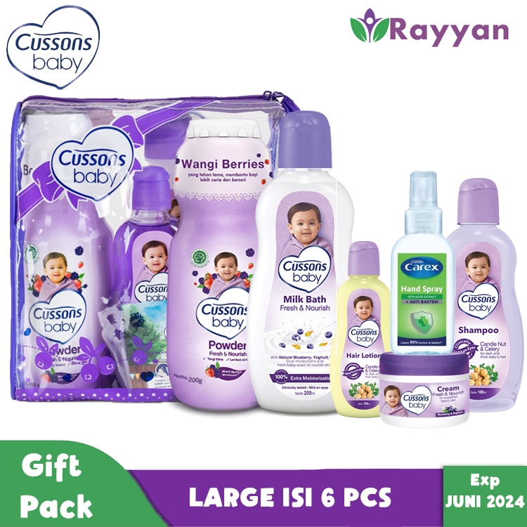 Cusson Baby Gift Set / Paket Kado Melahirkan Cussons/ Kado Bayi Baru Lahir Cussons Ukuran Besar-5