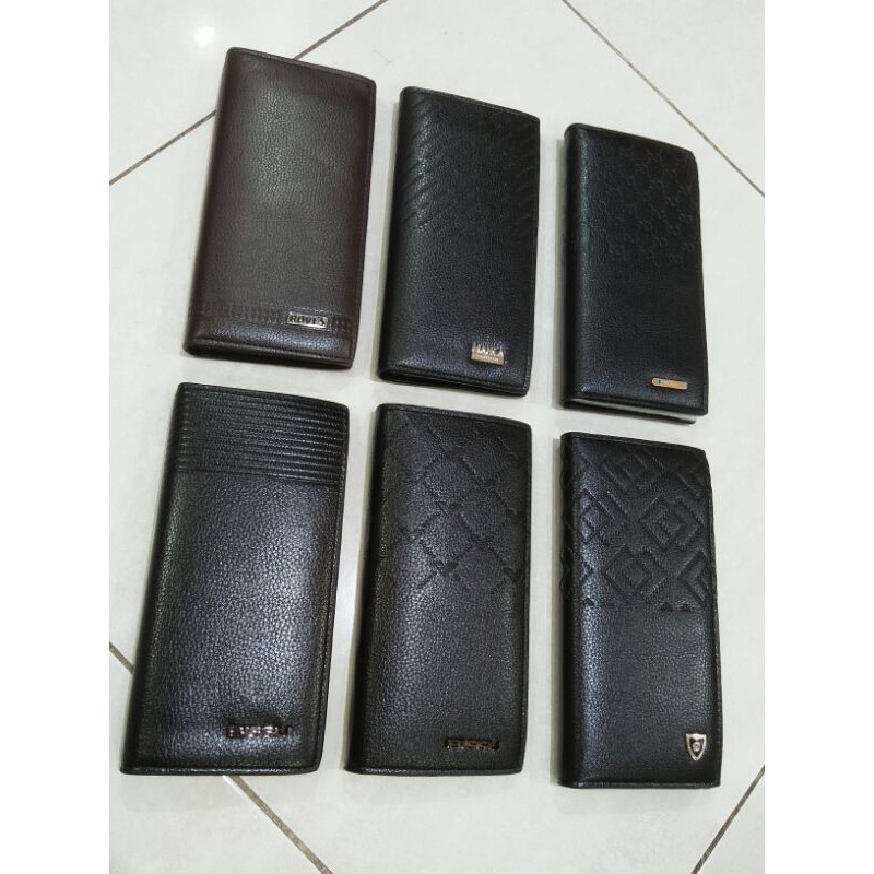 Dompet panjang kulit sintetis import