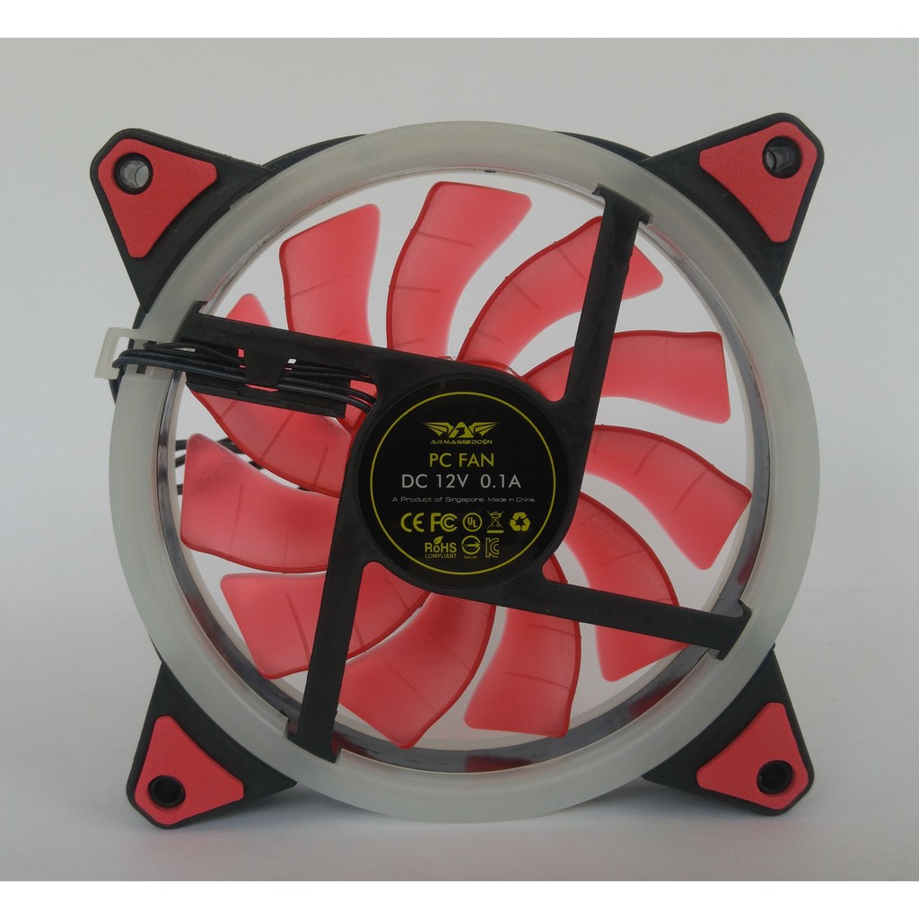 FAN CASING ARMAGEDDON SCARLET DUAL SABER