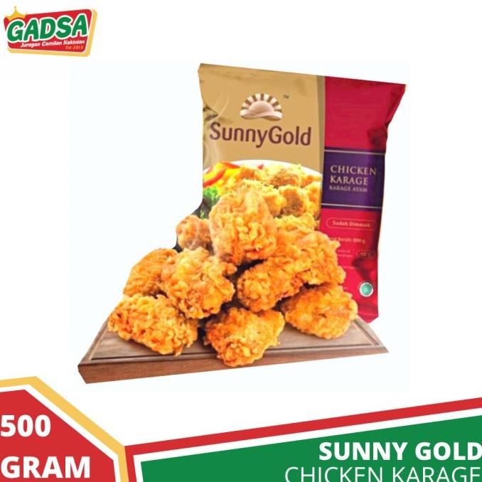 

Chicken Karage Sunny Gold Karage Ayam Berbumbu 500 gram