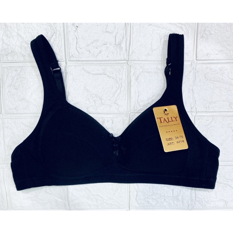 BH | Bra Remaja TALLY 6218 Bahan Katun Tanpa Kawat 34-38