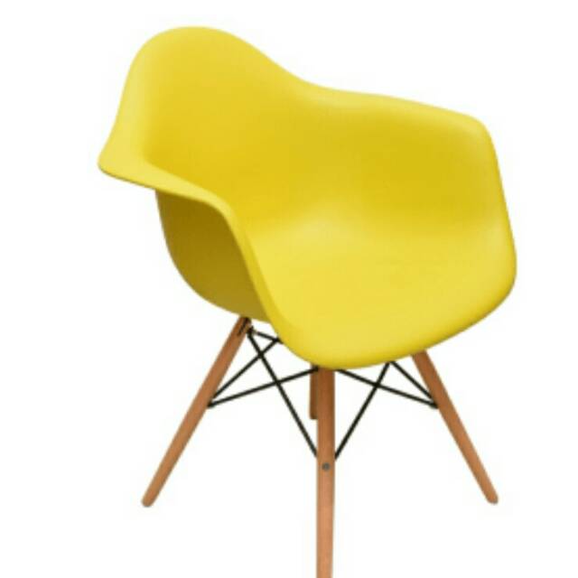 SALE Kursi Tamu/Kerja/Kafe/Hotel Vintage Derwood Kuning