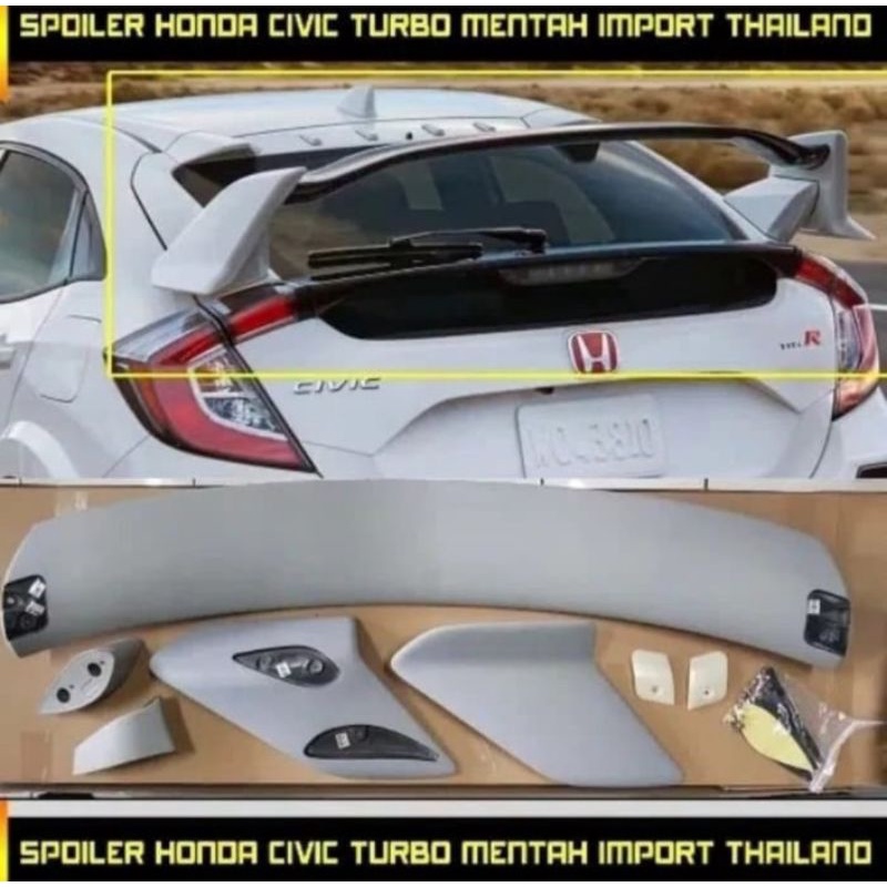 spoiler Civic turbo Type R tithum Thailand