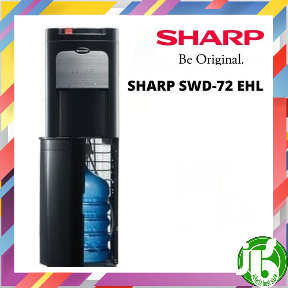 Jual SHARP Dispenser SWD72EHLBK Galon Bawah Shopee Indonesia