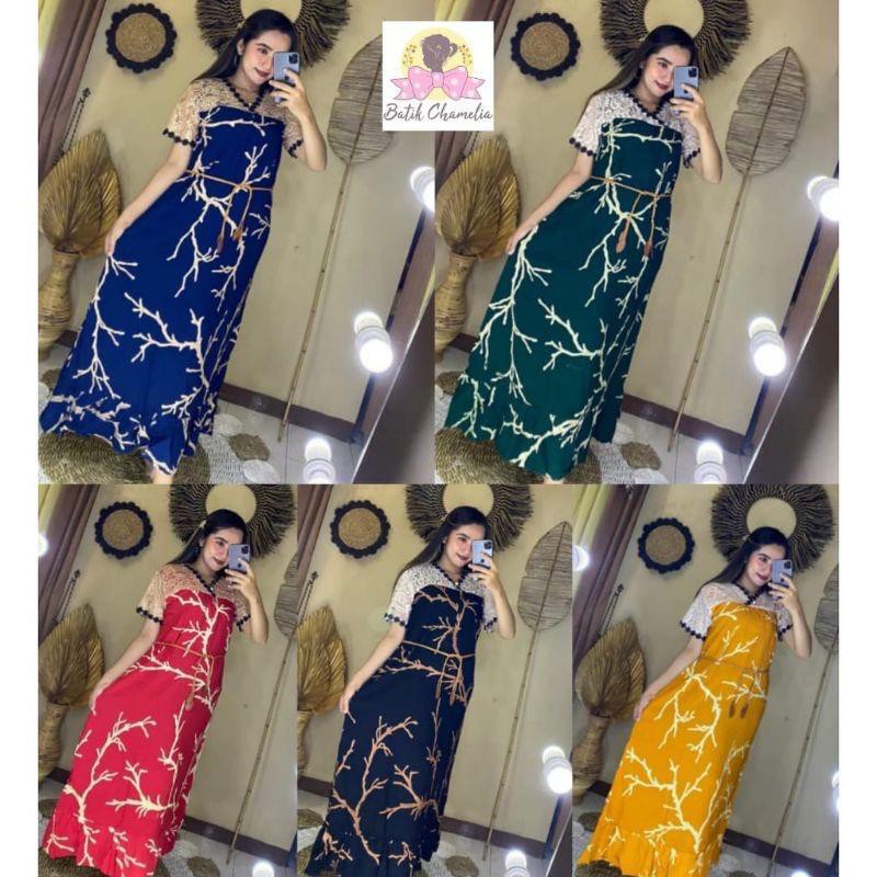 ⭐️✅DASTER ARAB SABRINA RENDA MOTIF TERBARU BUSUI RAYON TEBAL TERLARIS