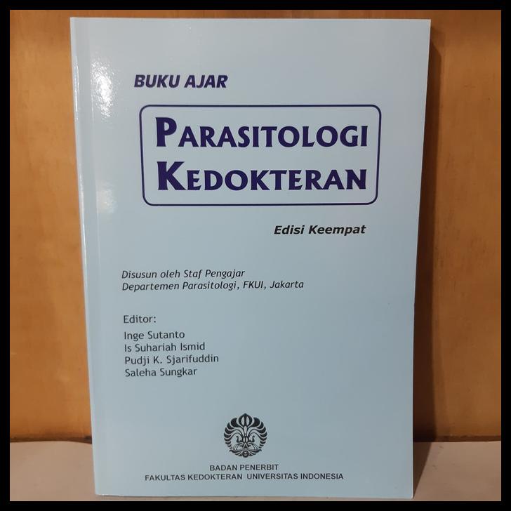 

TERBARUU!! buku ajar parasitologi kedokteran ed 4 ui PROMO