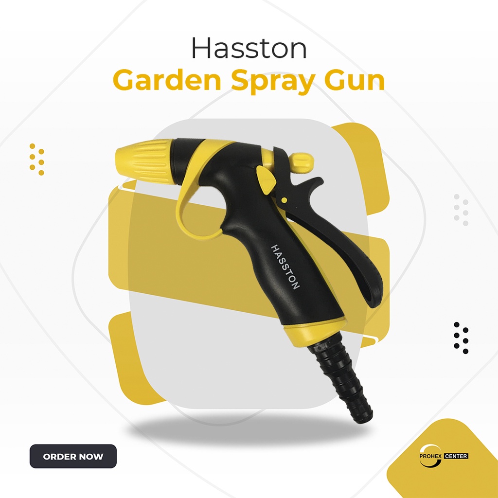 HASSTON 3590-009 Semprotan Air Taman Plastik High Quality Jet Spray