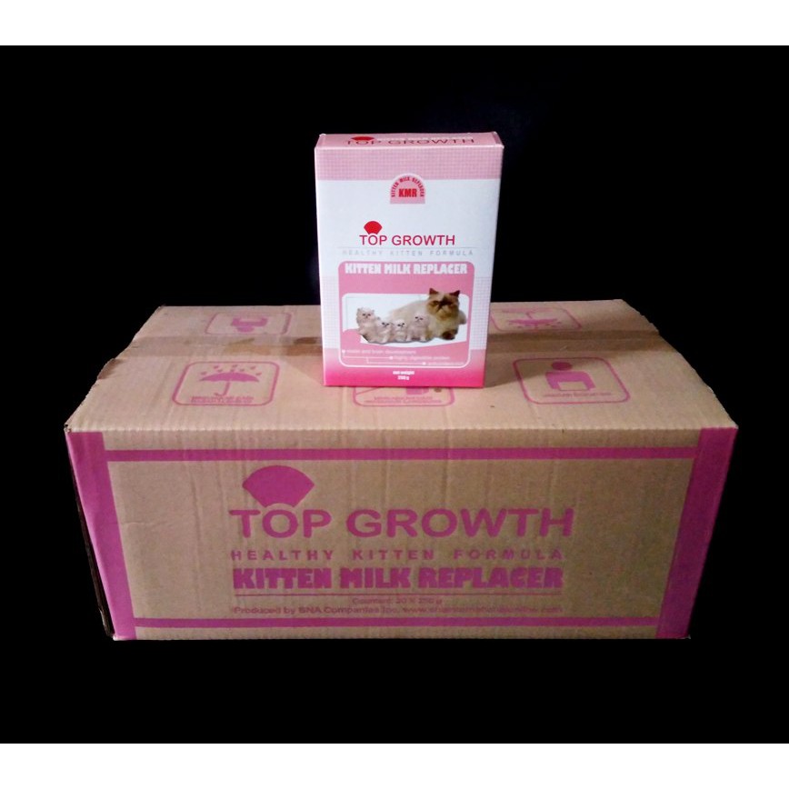 FREE ONGKIR JAWA-BALI Susu Kucing Top Growth 1 Carton 250gr x 20