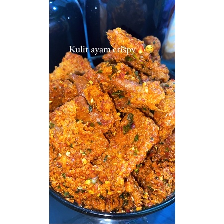 

CEMILAN KULIT AYAM CRISPY 500GR