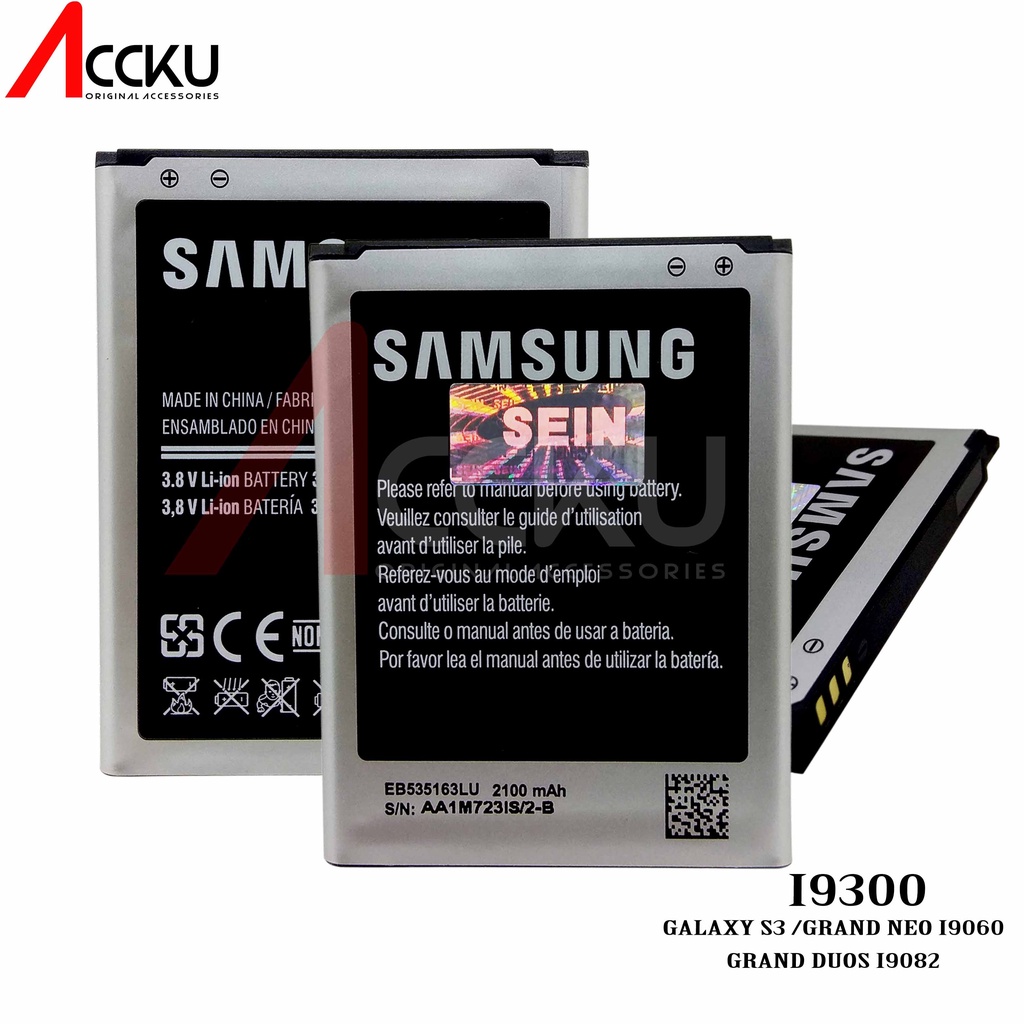 BATERAI SAMSUNG I9082 BATTERY SAMSUNG GALAXY S3 GALAXY GRAND GALAXY GRAND NEO I9300 I9060  ORIGINAL