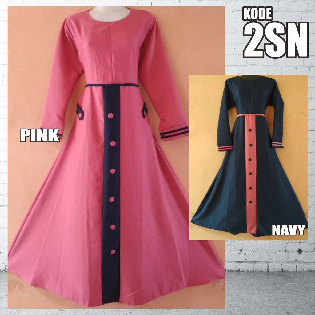Baju Muslim Balotelli / Gamis / Dress / Gamis Syar'i / Kode 02SN
