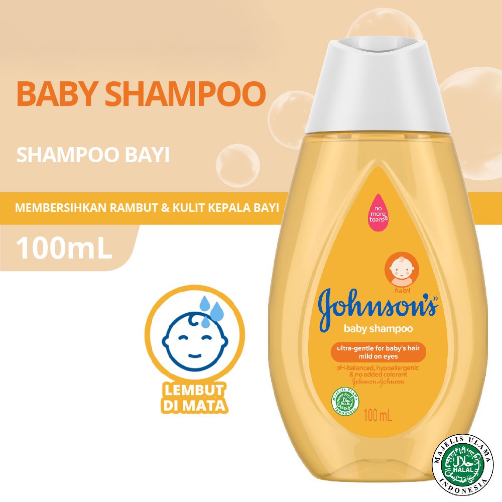 Johnsons Baby Shampoo Gold / Soft &amp; Smooth / Active Fresh / Active Kids 100ml + Bubble Wrap / Toko Makmur Online