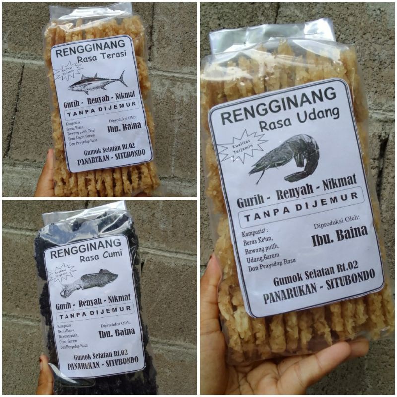 

rengginang asli Situbondo. 500gr