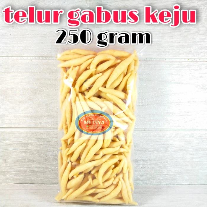 

504ekh Stik Keju | Telur Gabus | Gabus Keju | Telur Gabus Keju | Cendol Keju - Keju, 250 Gram