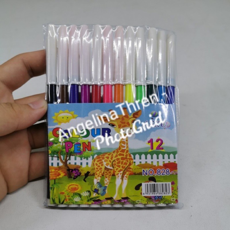 

Spidol warna anak mini pack isi 12 pcs - Spidol warna Asko