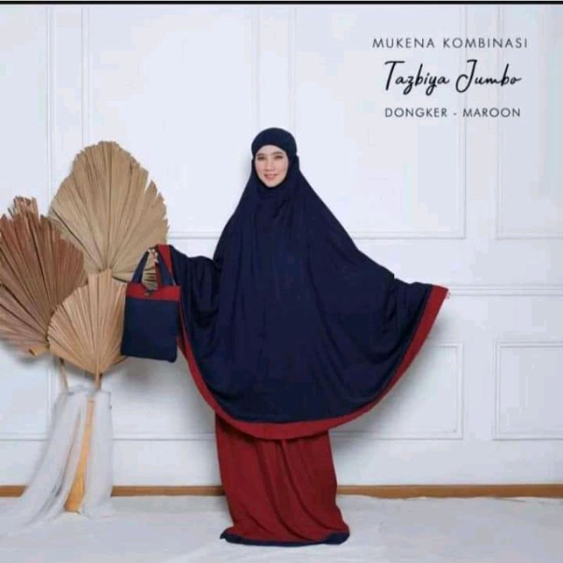 MUKENA TAZBIYAH Dewasa Twotone