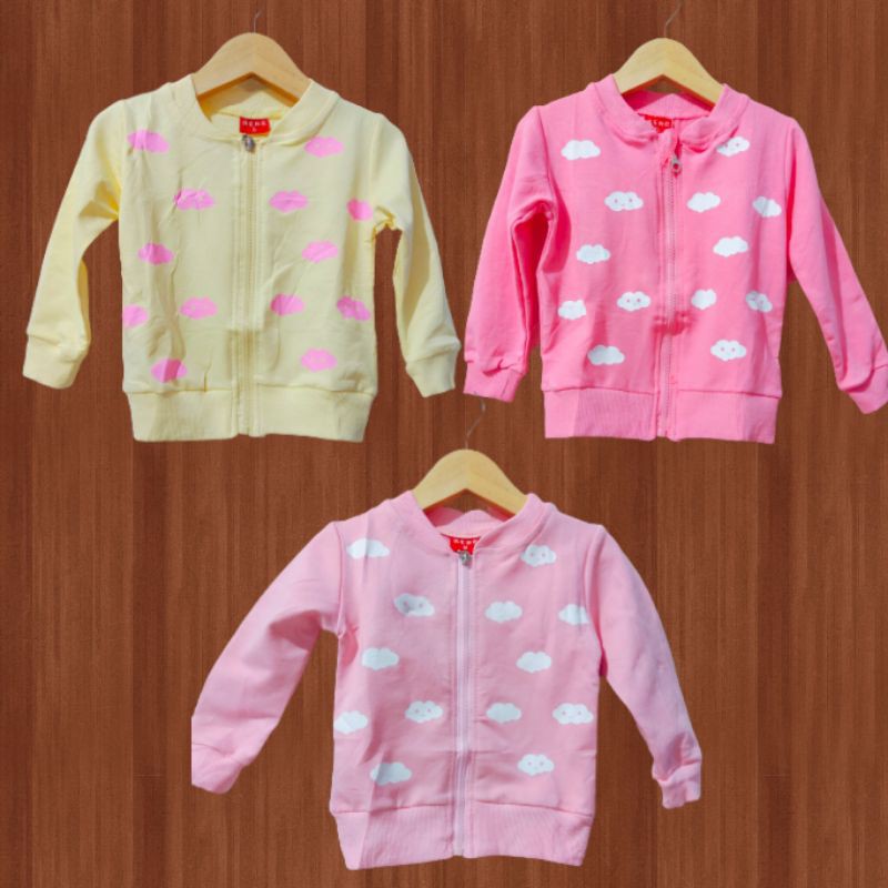 sweater//jaket anak import usia 1-3tahun