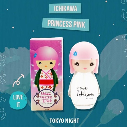Ichikawa Princess Eau de Parfume 50 ml-Pink