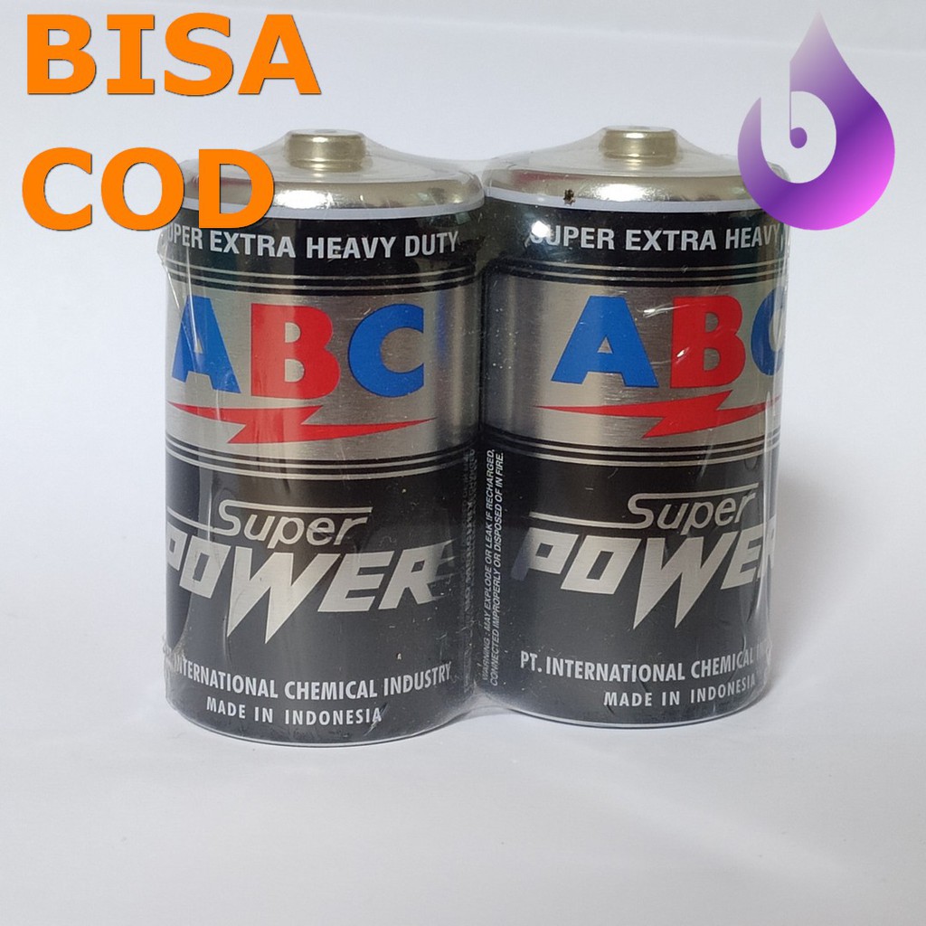 BATU BATTERY BATREI BATERAI ABC SUPER POWER BESAR UM 1 SIZE D